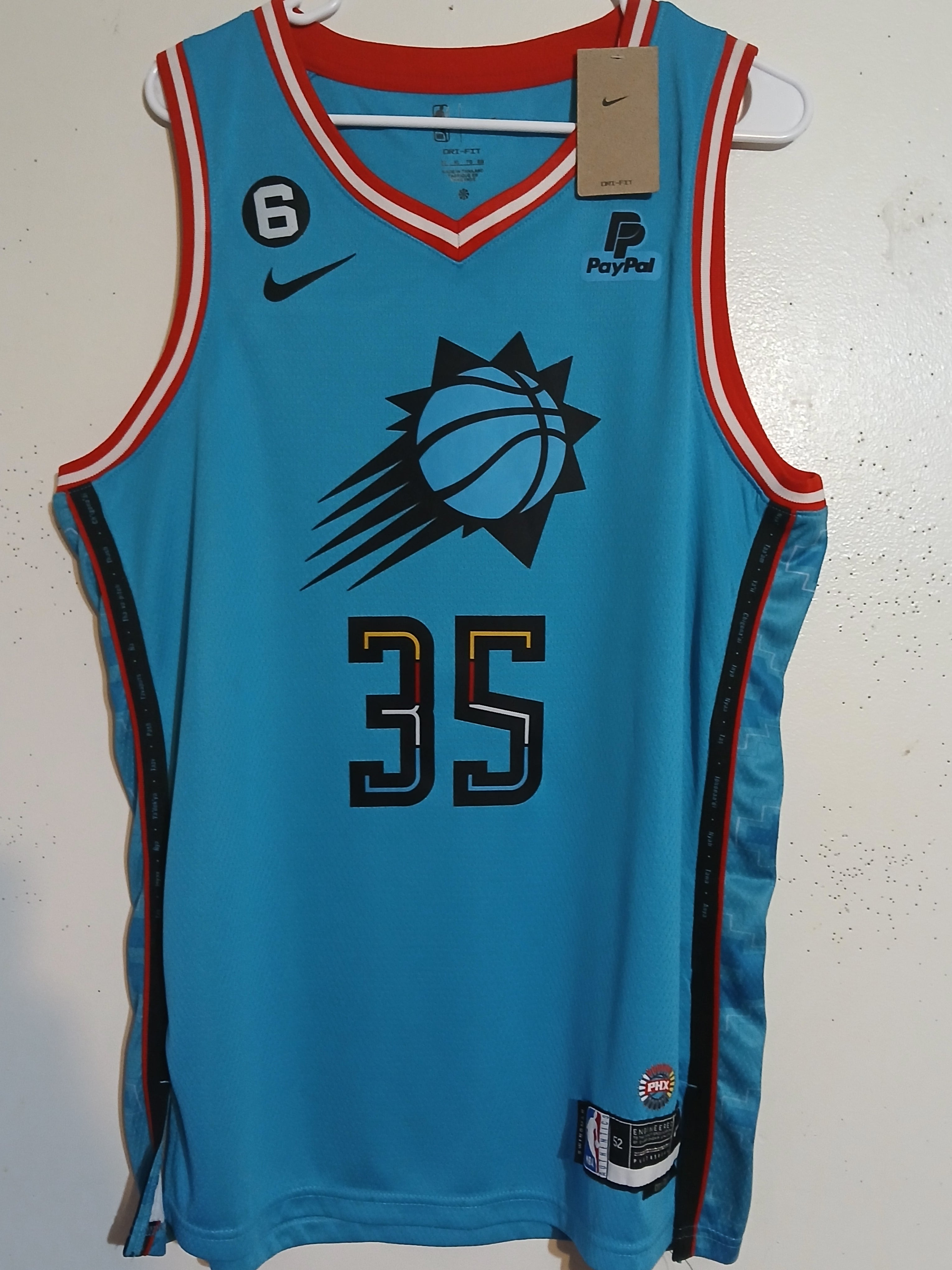 Nike Kevin Durant Phoenix Suns Swing Man Jersey size XL