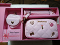 Juicy Couture Women's Puffy Camera Crossbody Handbag Color Pink Gift Set