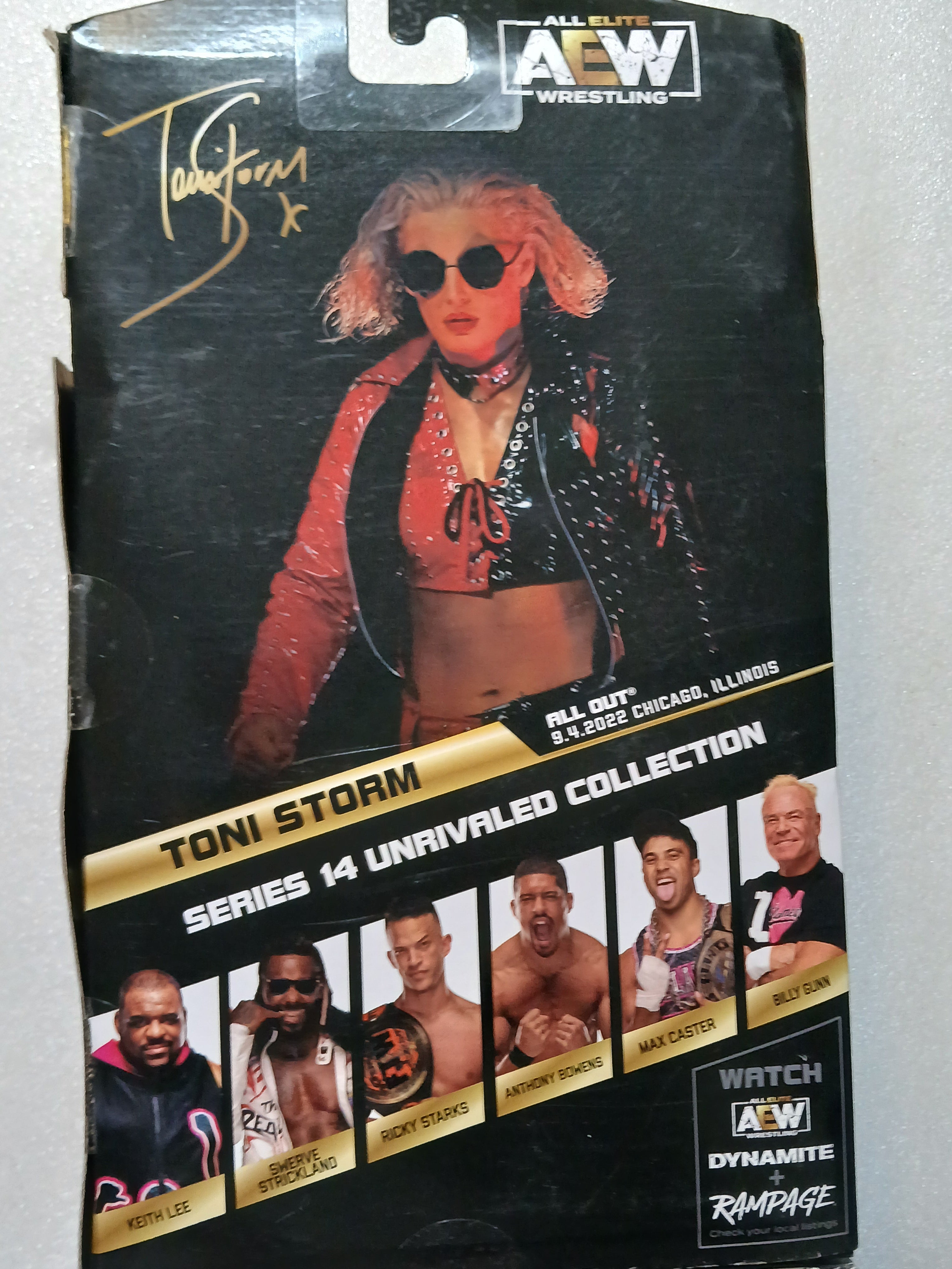 Toni Storm Jazwares AEW Unrivaled Collection Series 14 action figure