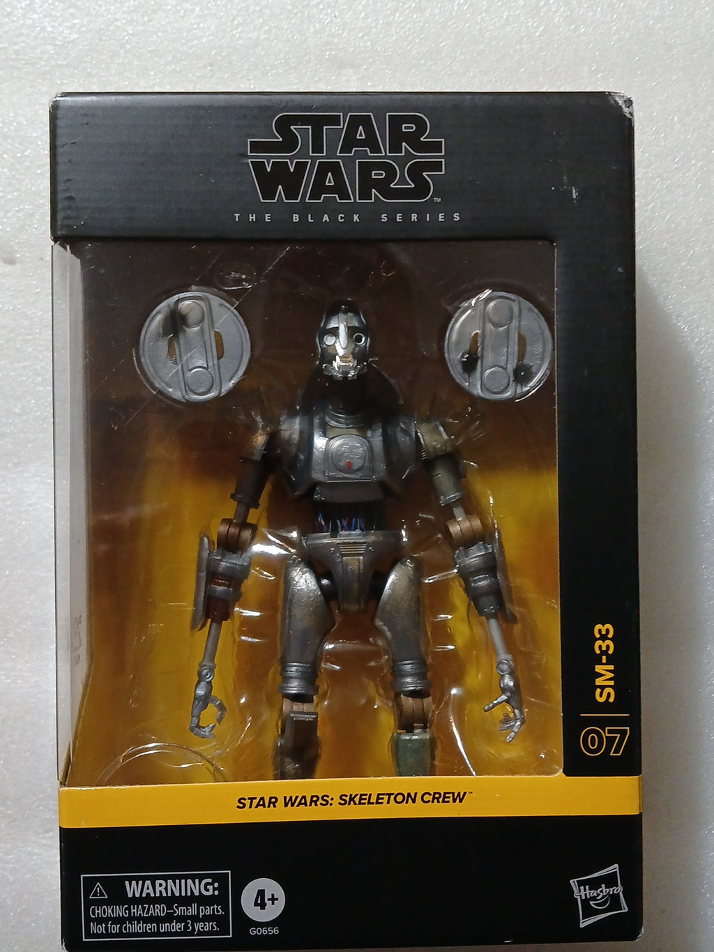 Star Wars the Black Series Star Wars Skeleton Crew 07 SM-33 collectible figure