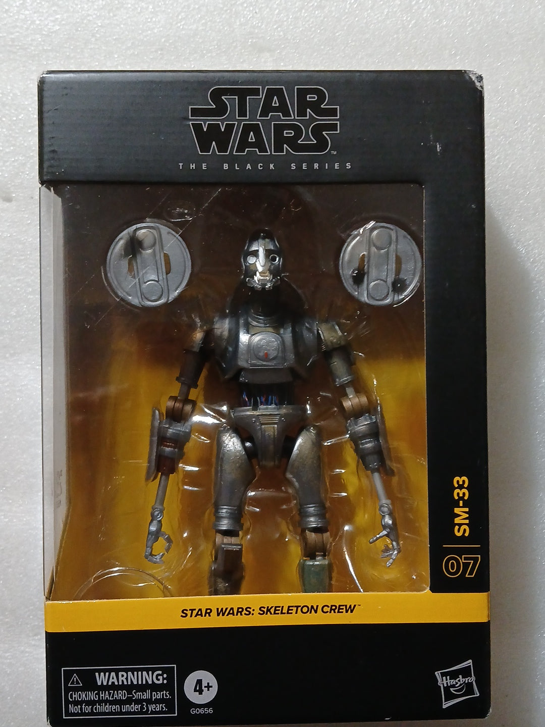 Star Wars the Black Series Star Wars Skeleton Crew 07 SM-33 collectible figure