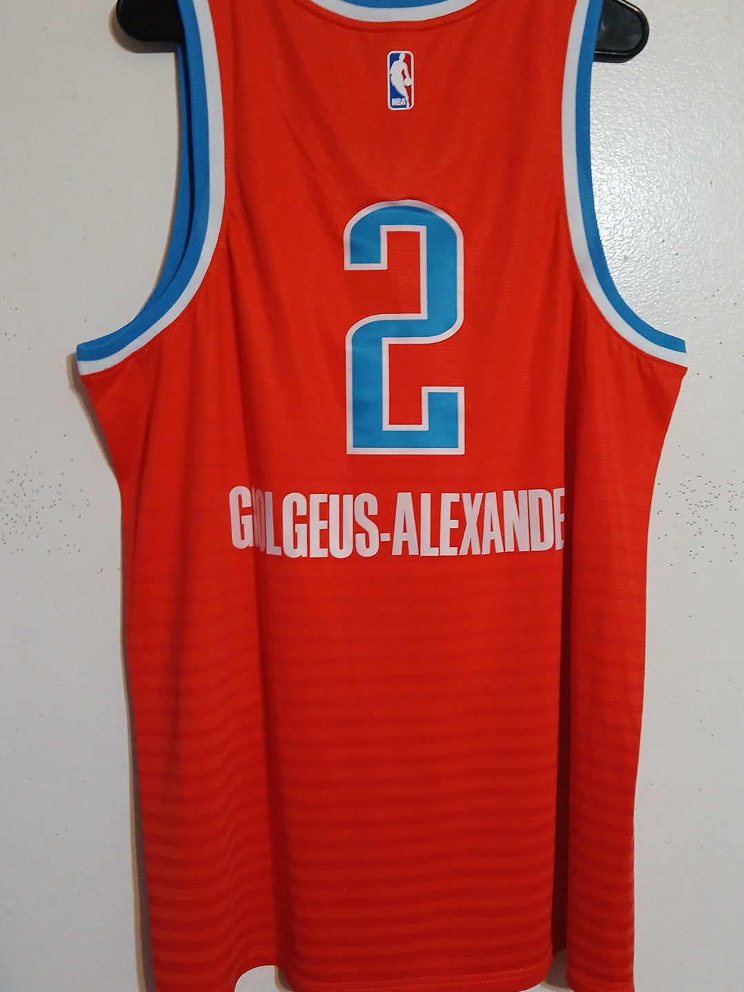 Nike Oklahoma city Jordan Shai Gilgeous-Alexander SwingMan Jersey Large