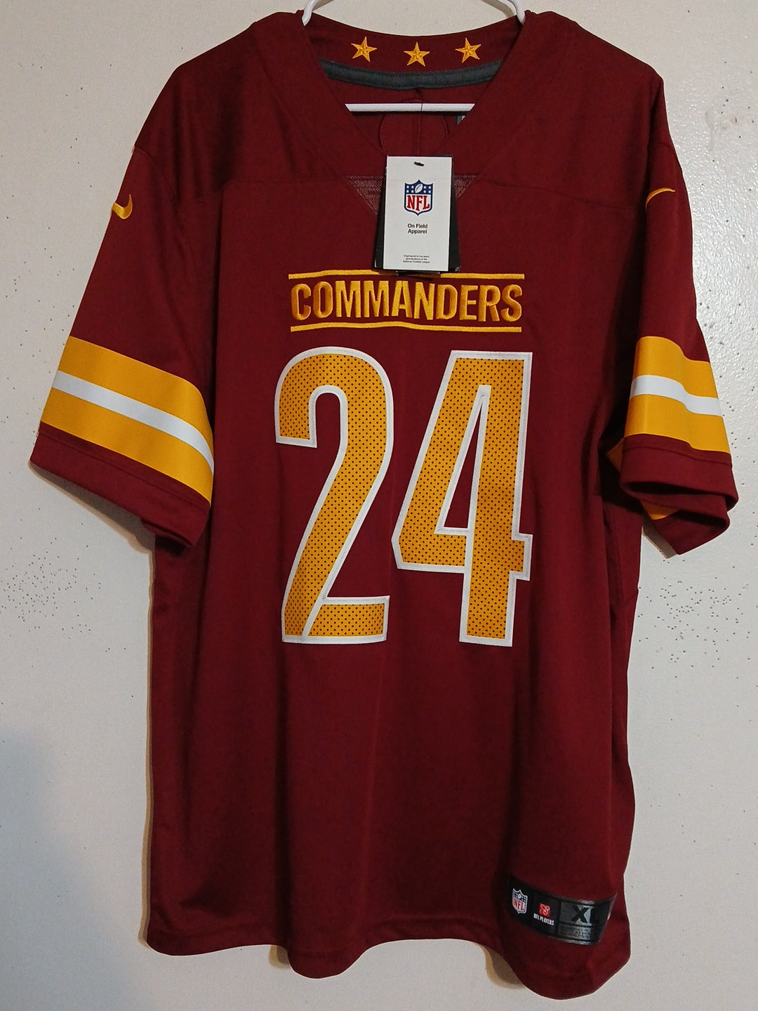 Nike Washington commanders Gibson NFL jersey
