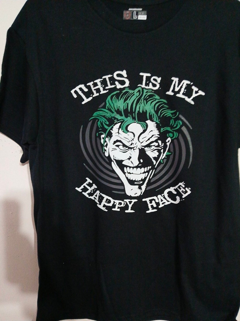 BATMAN JOKER Adult Men's Graphic Tee Shirt Made by Lowe's Custom Designs