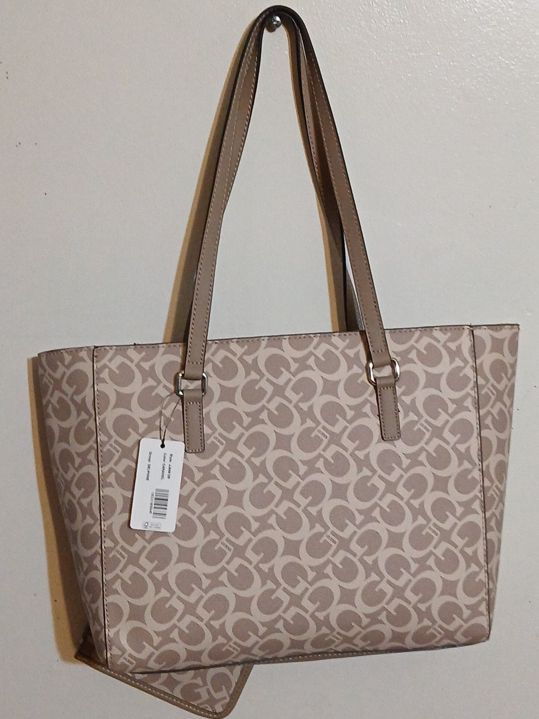 Guess Women's Tote Bag Large Size With Wallet
