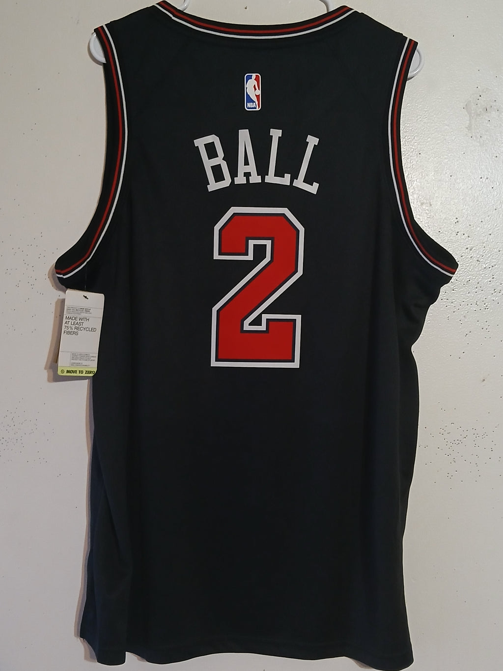 Nike Chicago Bulls Lonzo Ball SwingMan Jersey size XL