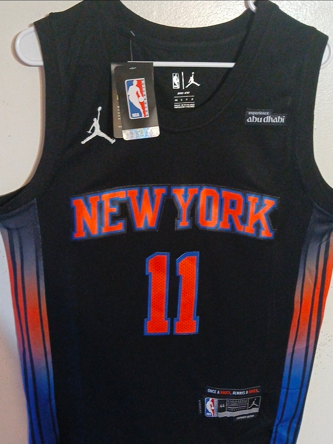 Jalen Brunson New York Knicks Jordan Authentic Statement Jersey Size Small