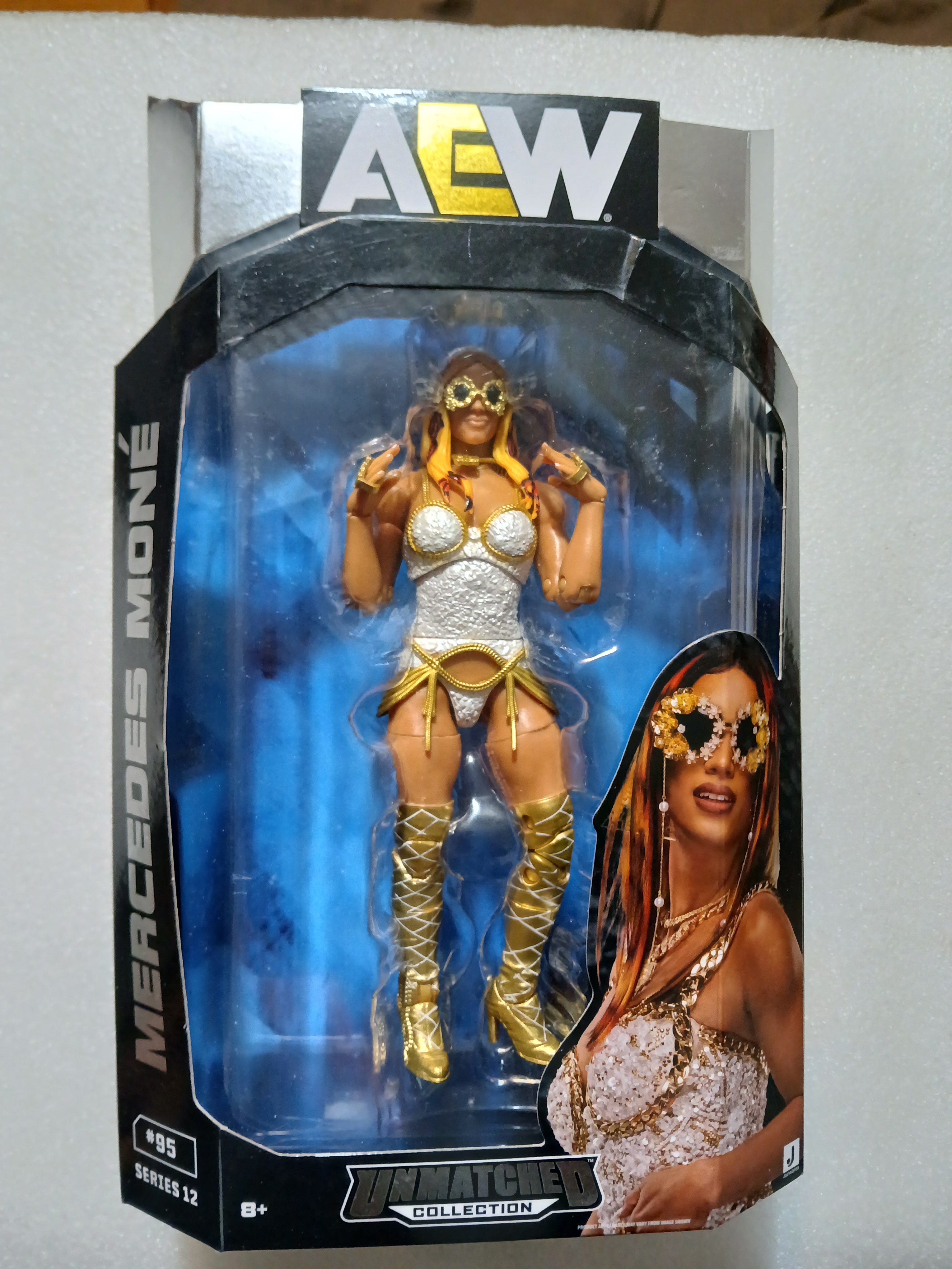 AEW Jazwares Mercedes Unrivaled Collection Series 12 action figure