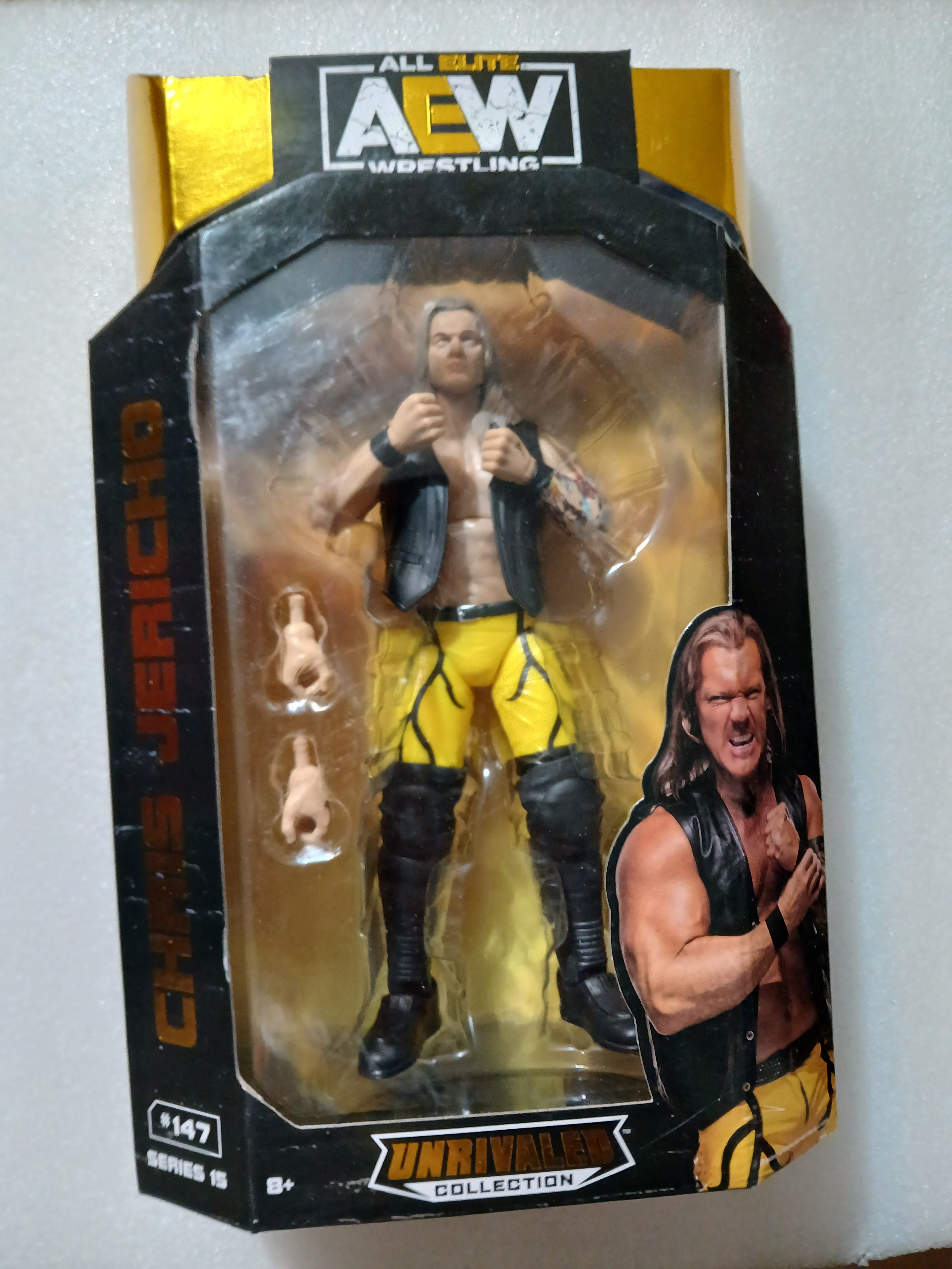 Chris Jericho AEW Unrivaled Collection Series 15 action figure