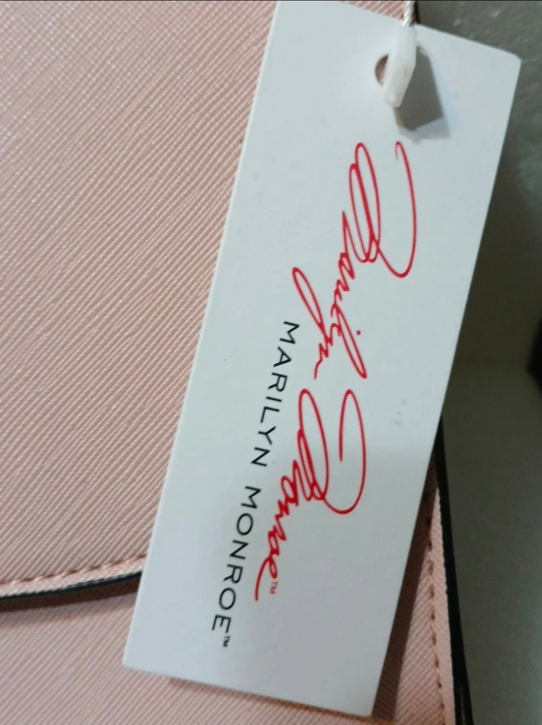 Marilyn Monroe Vintage Women’s Clutch Purse Handbag Pink New With Tags