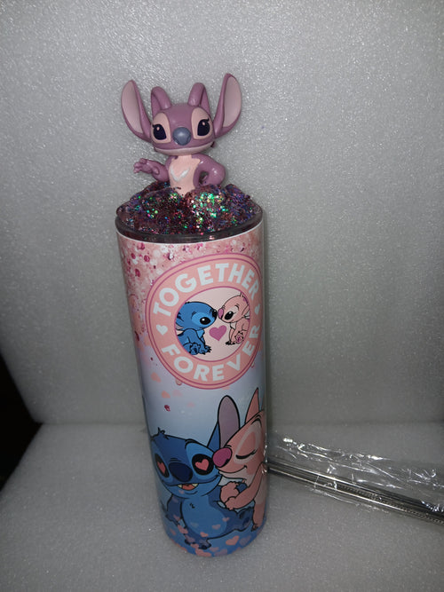 Angel Off Of Stitch 20 OZ Custom Tumbler