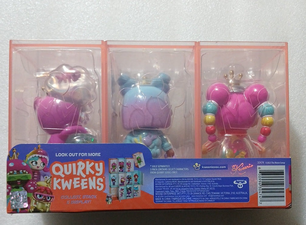 Quirky Kween Xoxo Kweenie 3 Pack Toy Set
