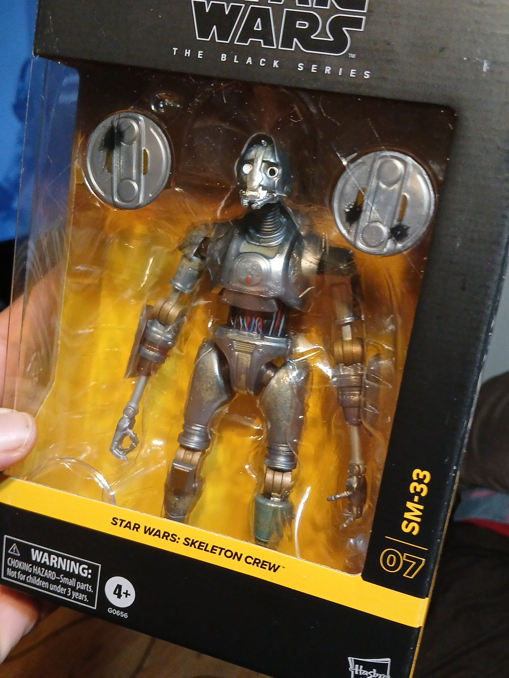 Star Wars the Black Series Star Wars Skeleton Crew 07 SM-33 collectible figure