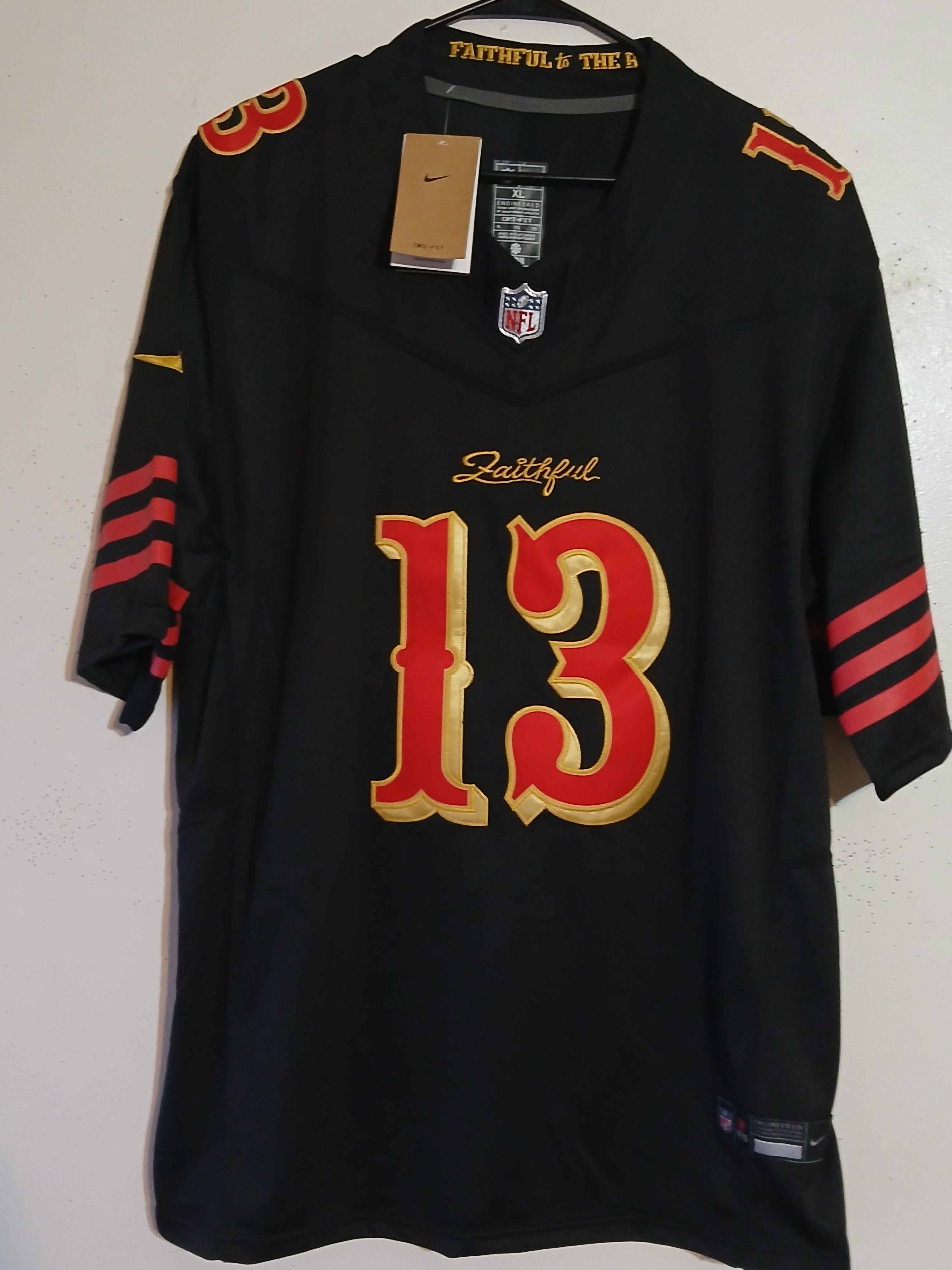 Nike San Francisco 49ers Brock party 2025 Rivals collection Jersey size XL