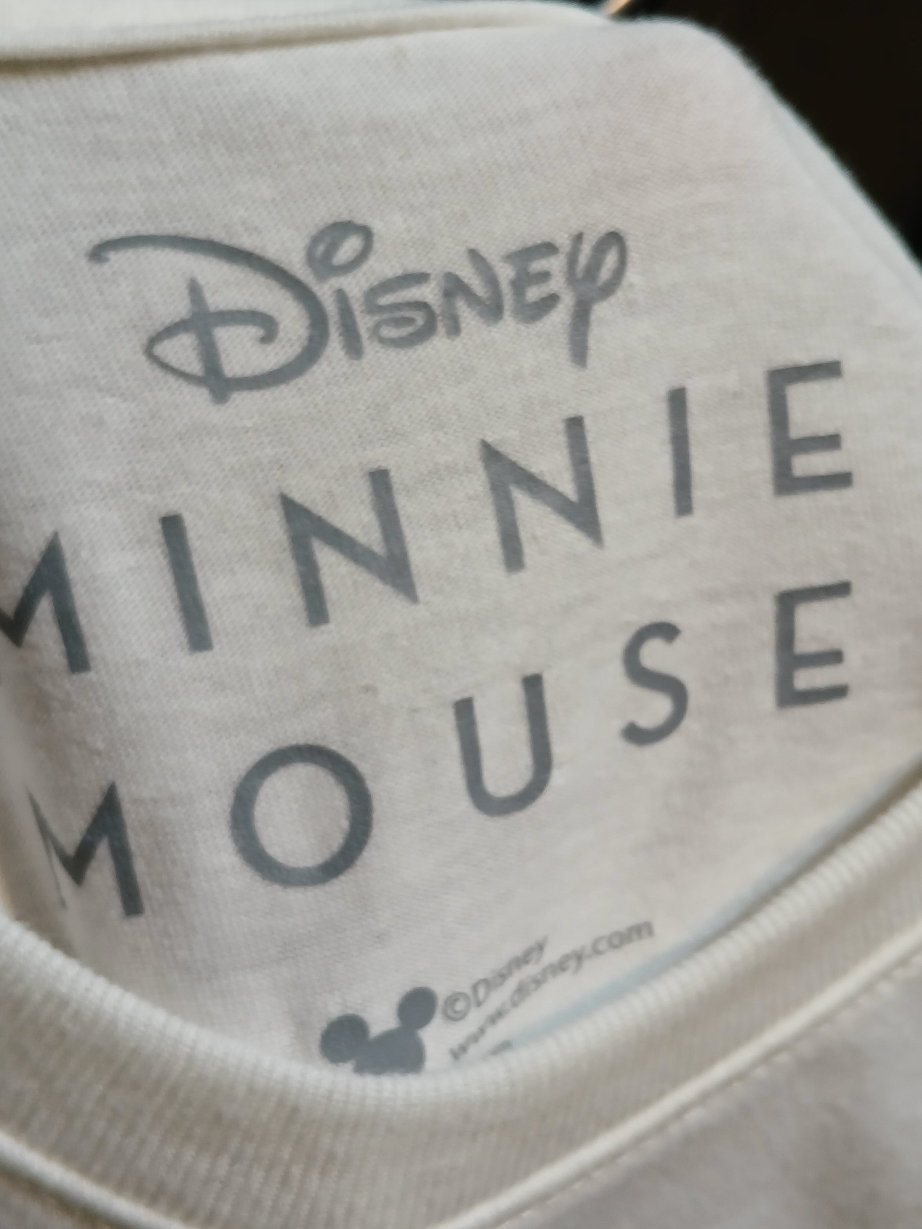 Disney Minnie Mouse Women's Shirt Color White With Tags Size XS