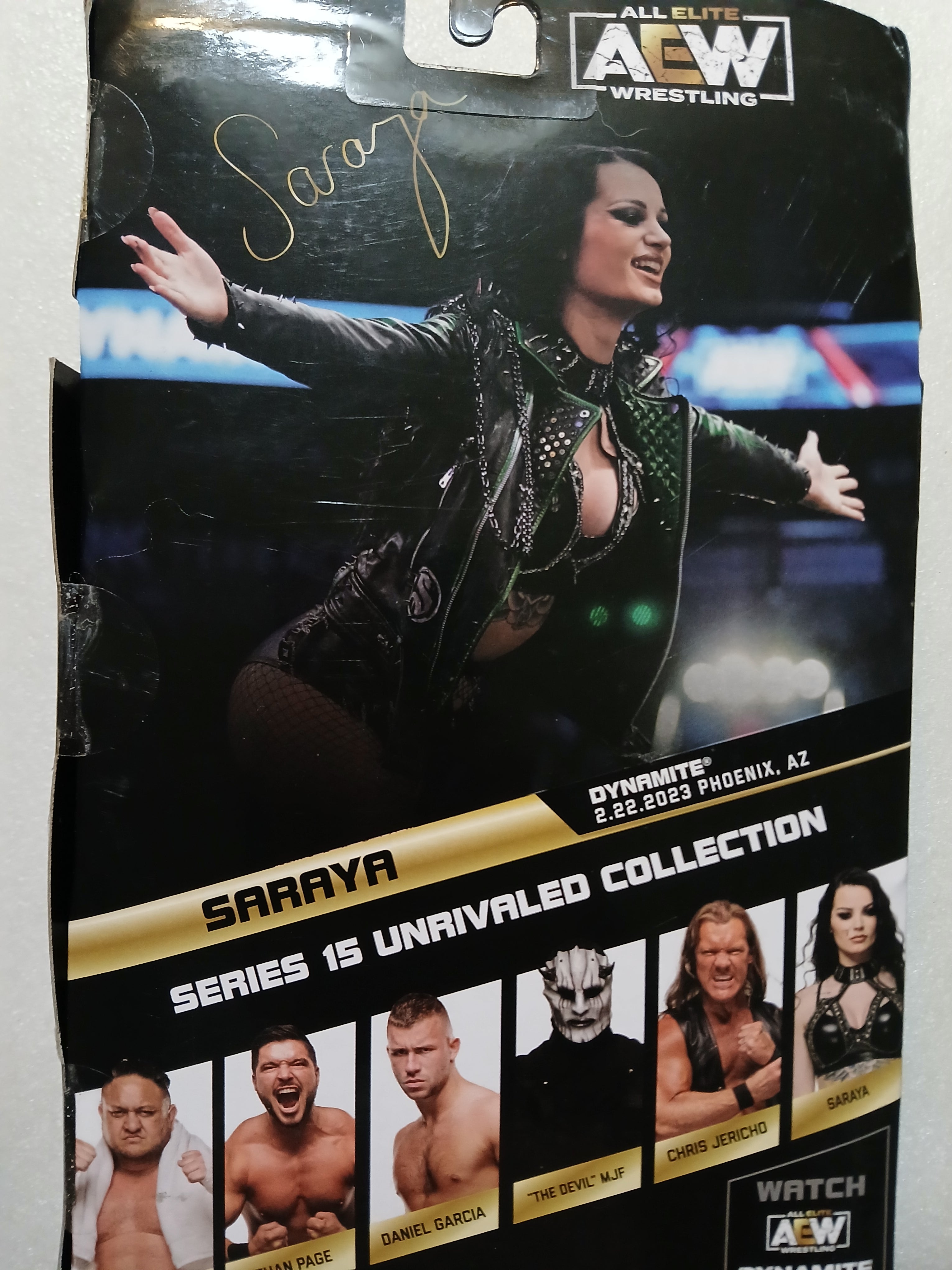 AEW Jazwares Saraya Unrivaled Collection Series 15 action figure #149