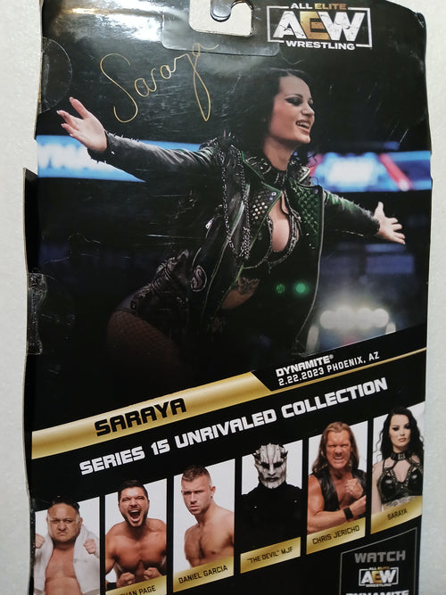 AEW Jazwares Saraya Unrivaled Collection Series 15 action figure #149