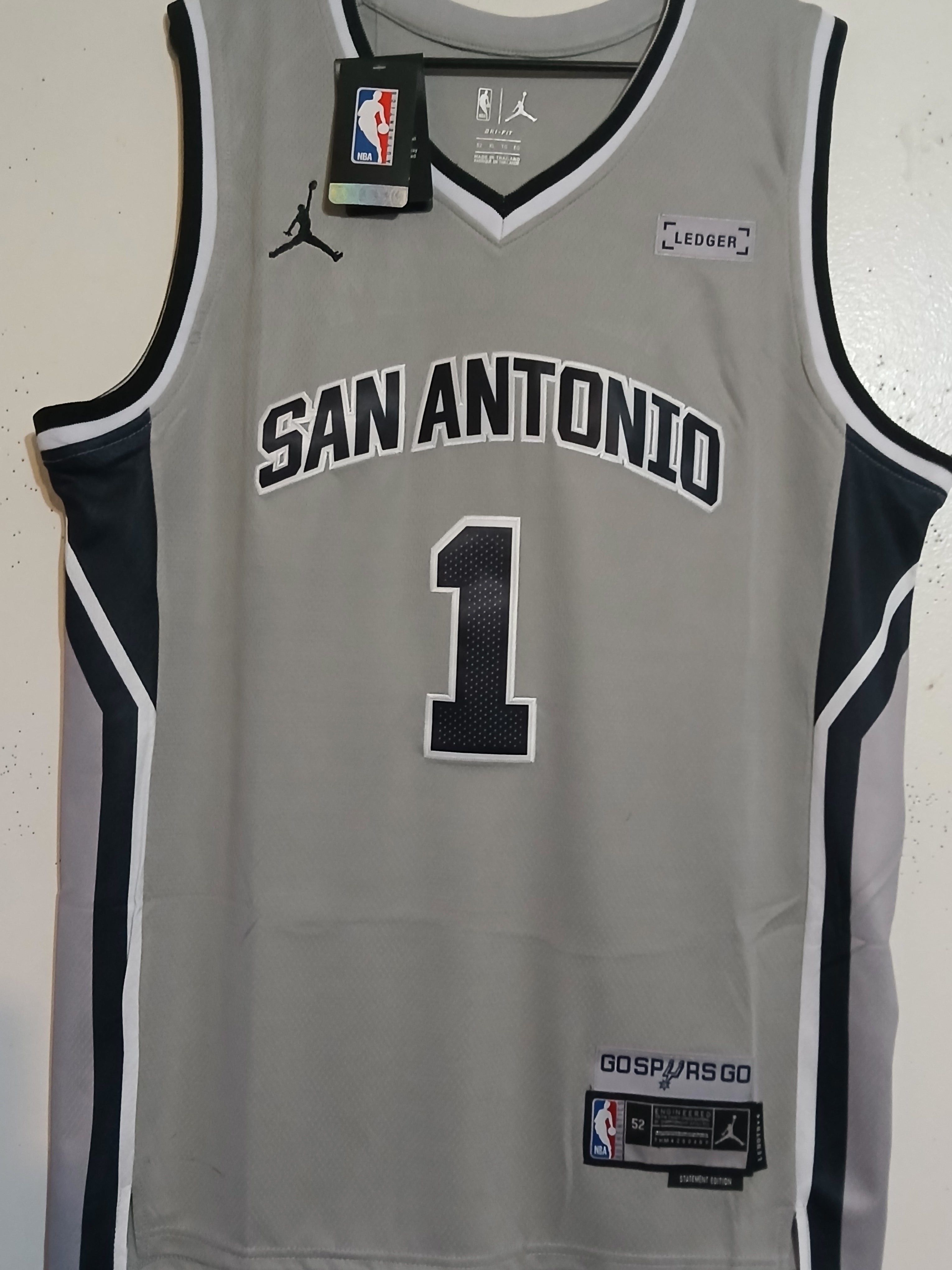 Nike Wembanyama San Antonio Spurs Authentic City Edition 2025 Jersey