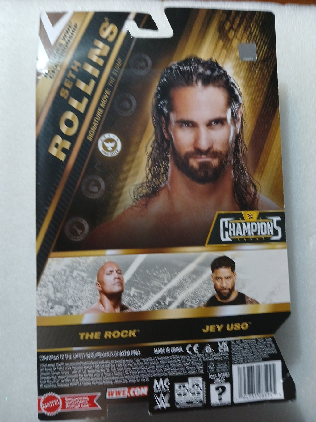 WWE Night of Champion Seth Rollins Champion figure with belt new sealed
