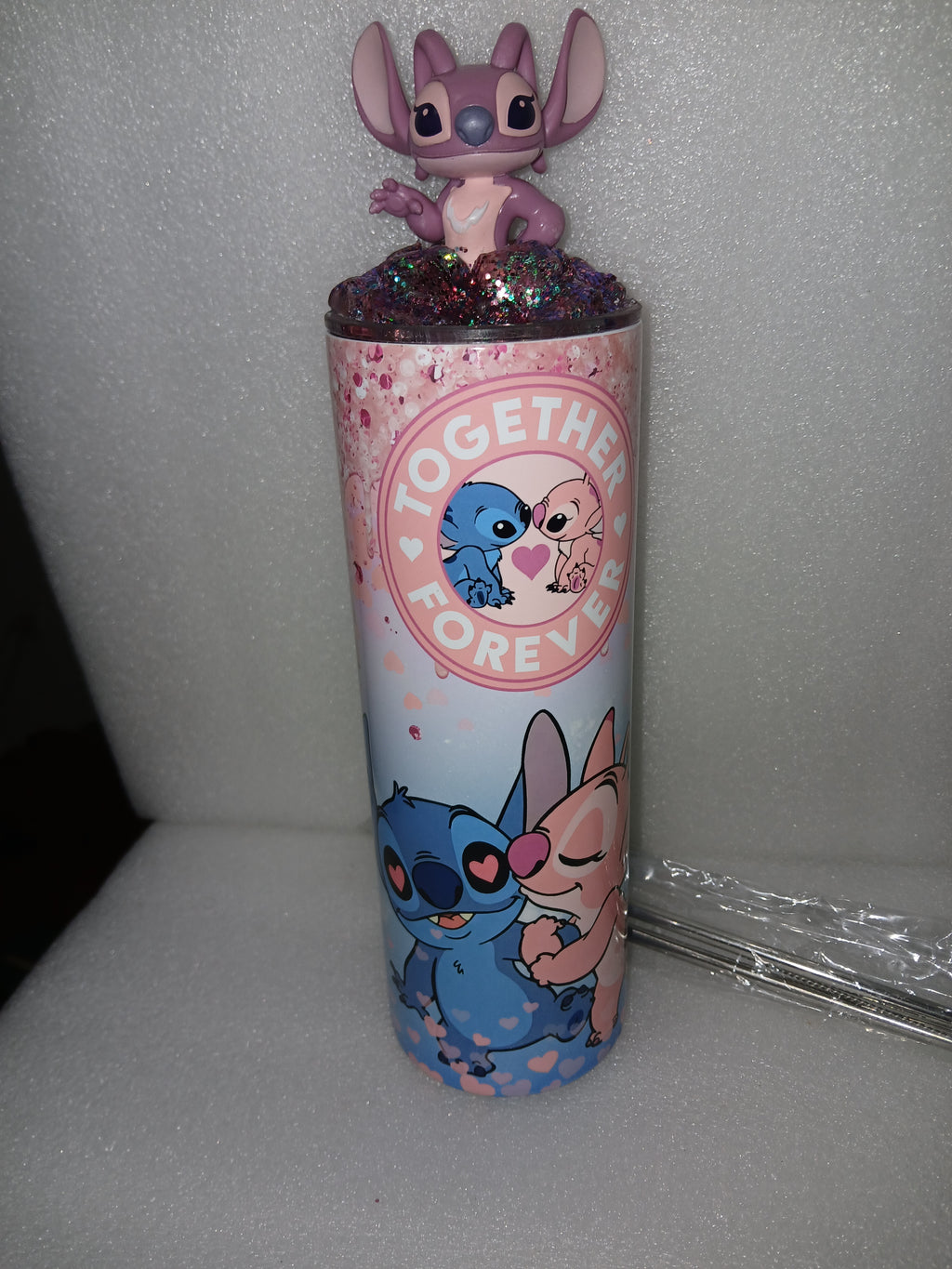 Angel Off Of Stitch 20 OZ Custom Tumbler