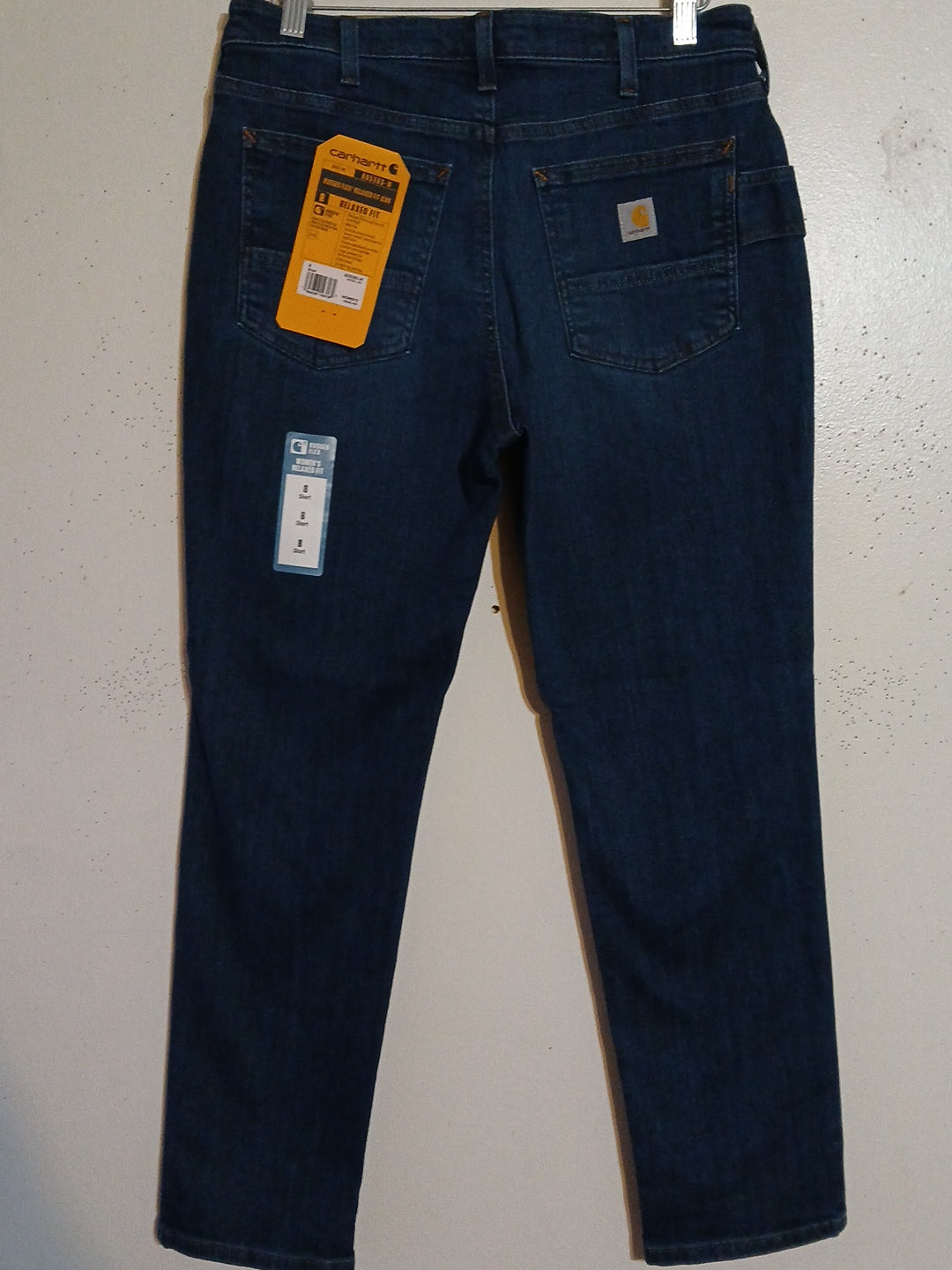 Carhartt Rugged Flex Relaxed Fit Women's Jeans Size 8 Short