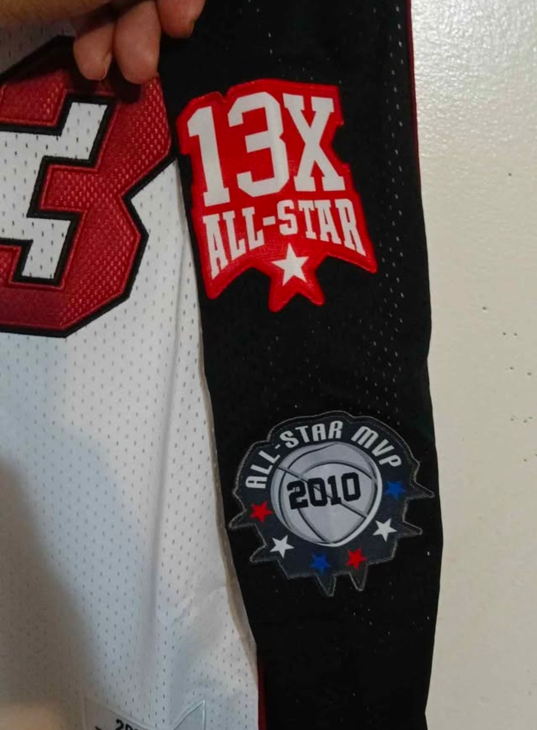 MITCHELL  & NESS Miami Heat Dwyane Wade Hall of Fame 75th anniversary Authentic jersey size large