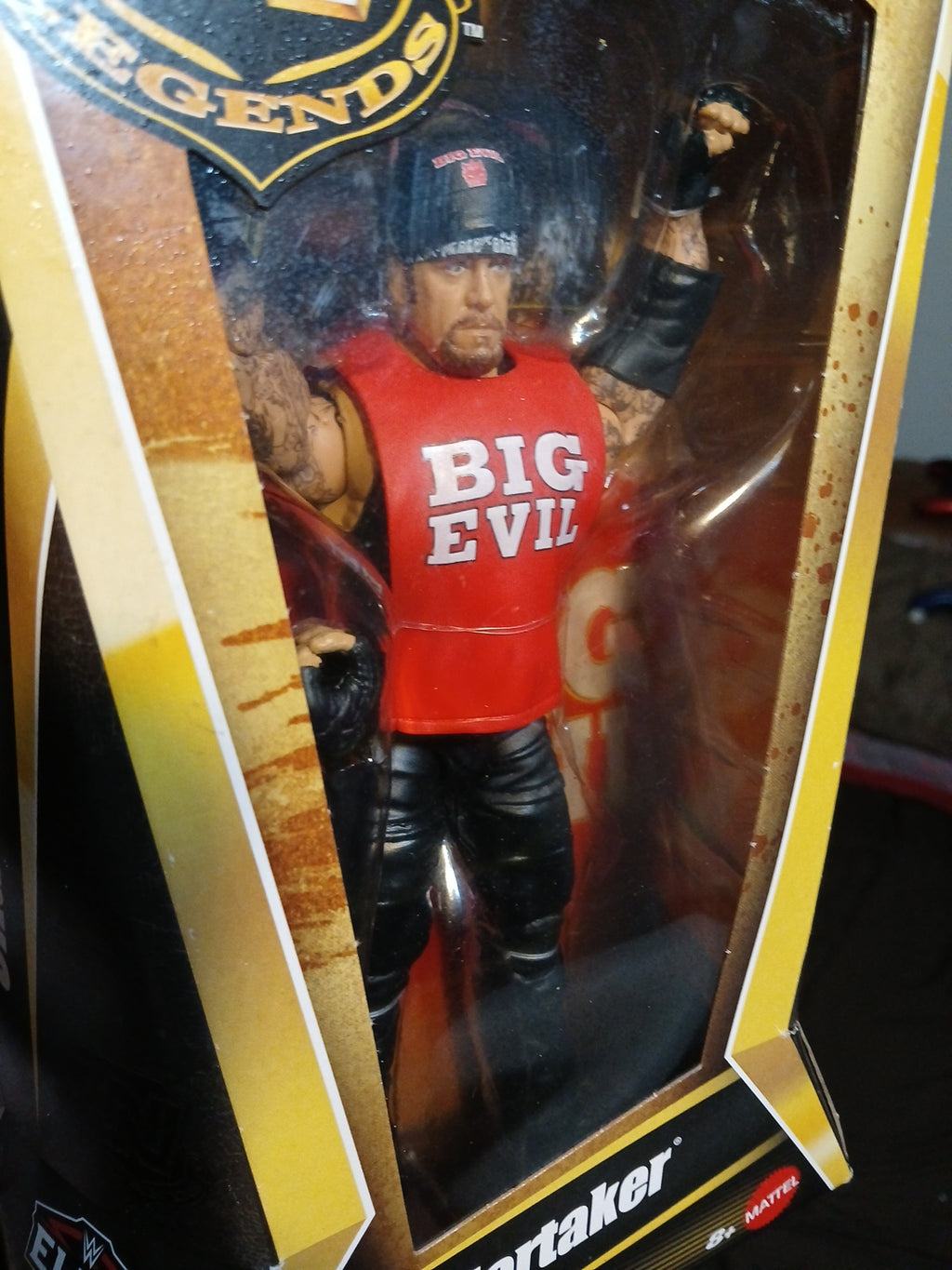 WWE Legends Hall of Fame vintage figure Undertaker collectible