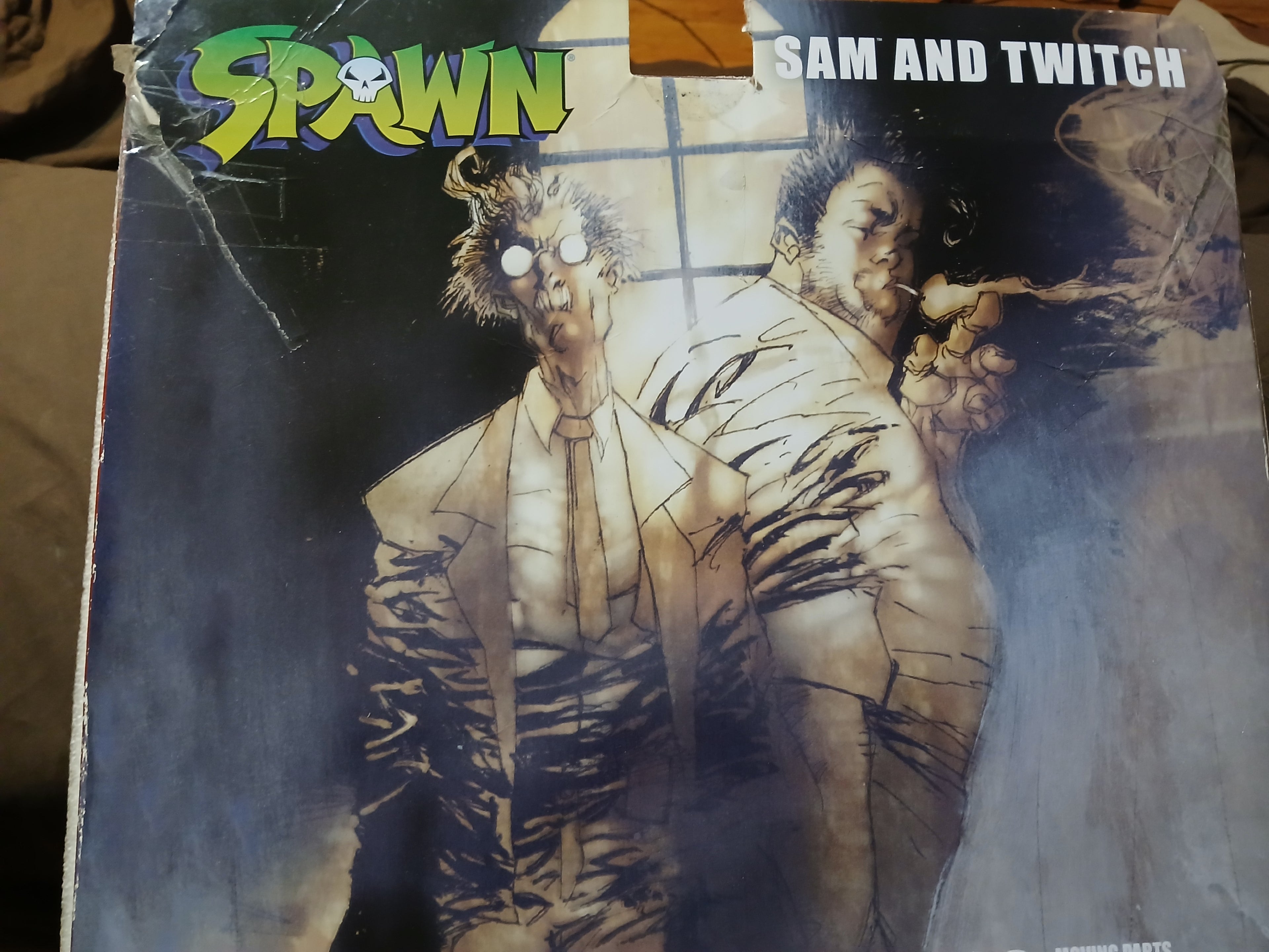 SPAWN SAM AND TWITCH ACTION FIGURES