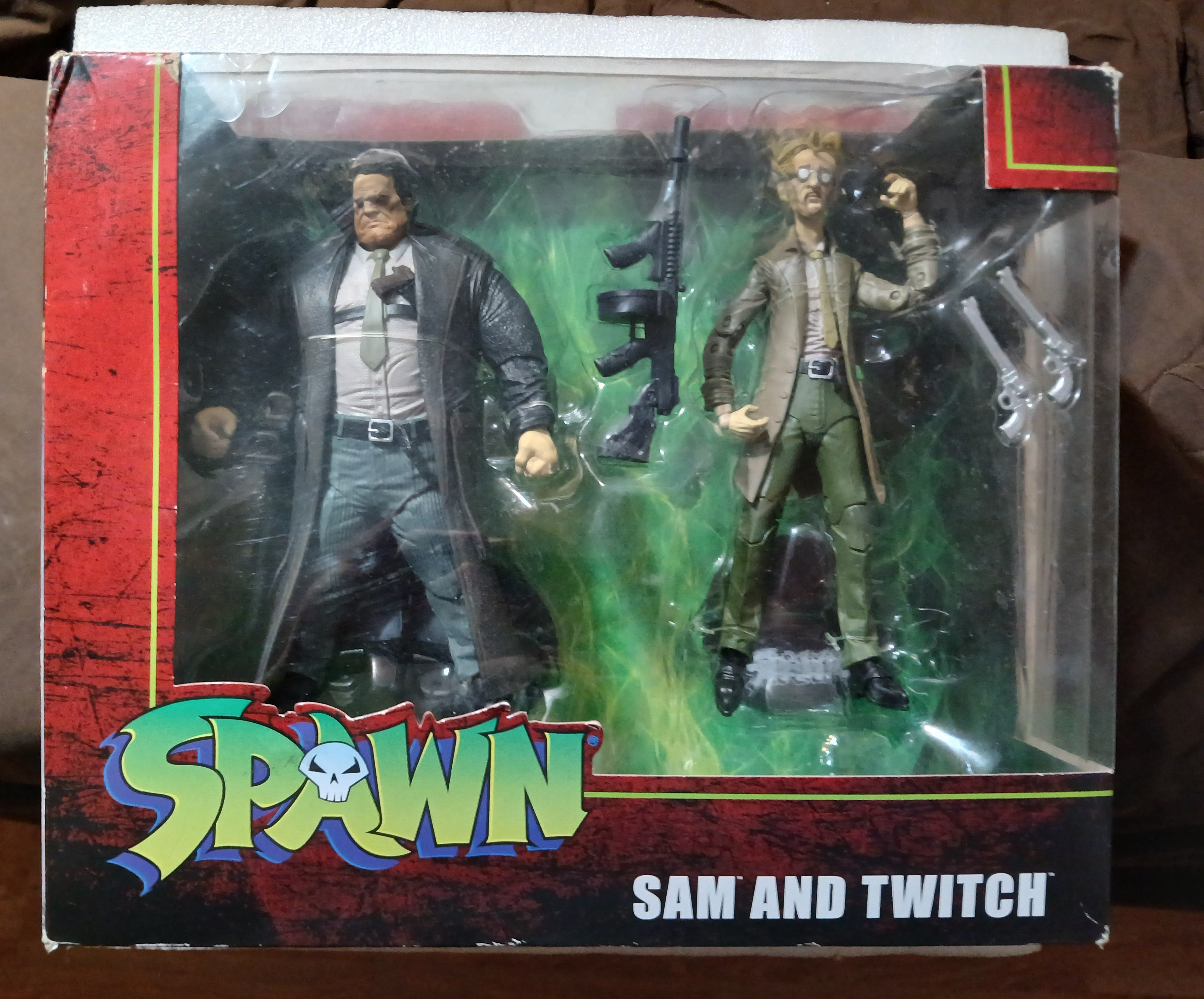 SPAWN SAM AND TWITCH ACTION FIGURES