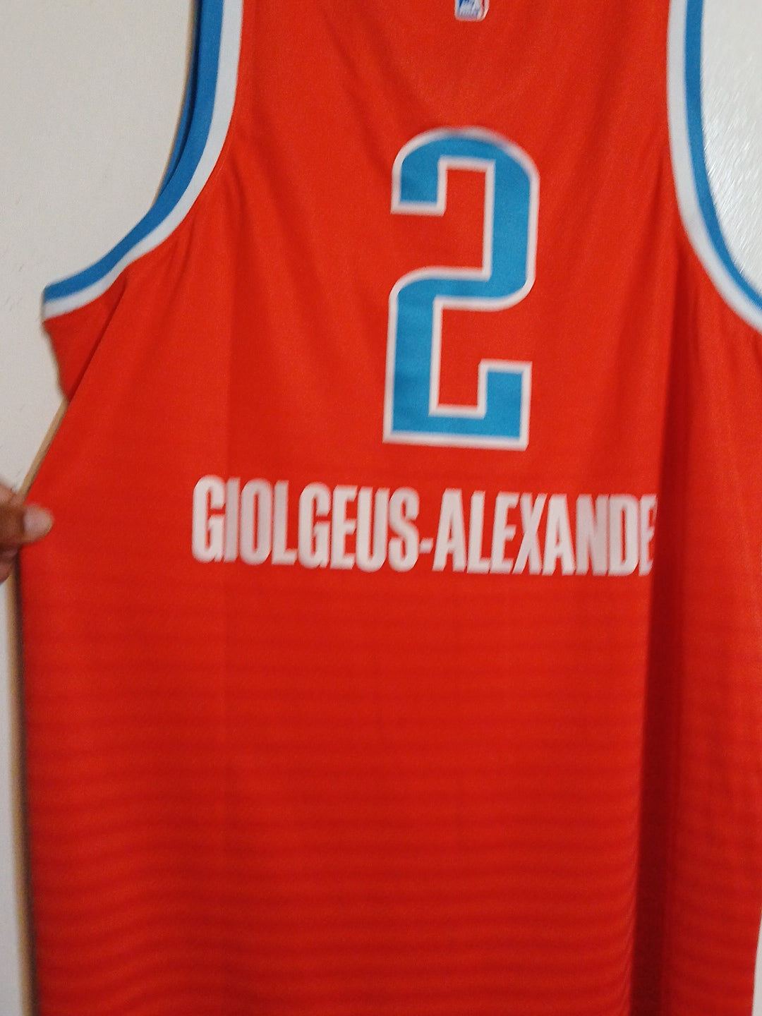 Nike Oklahoma city Jordan Shai Gilgeous-Alexander SwingMan Jersey Large
