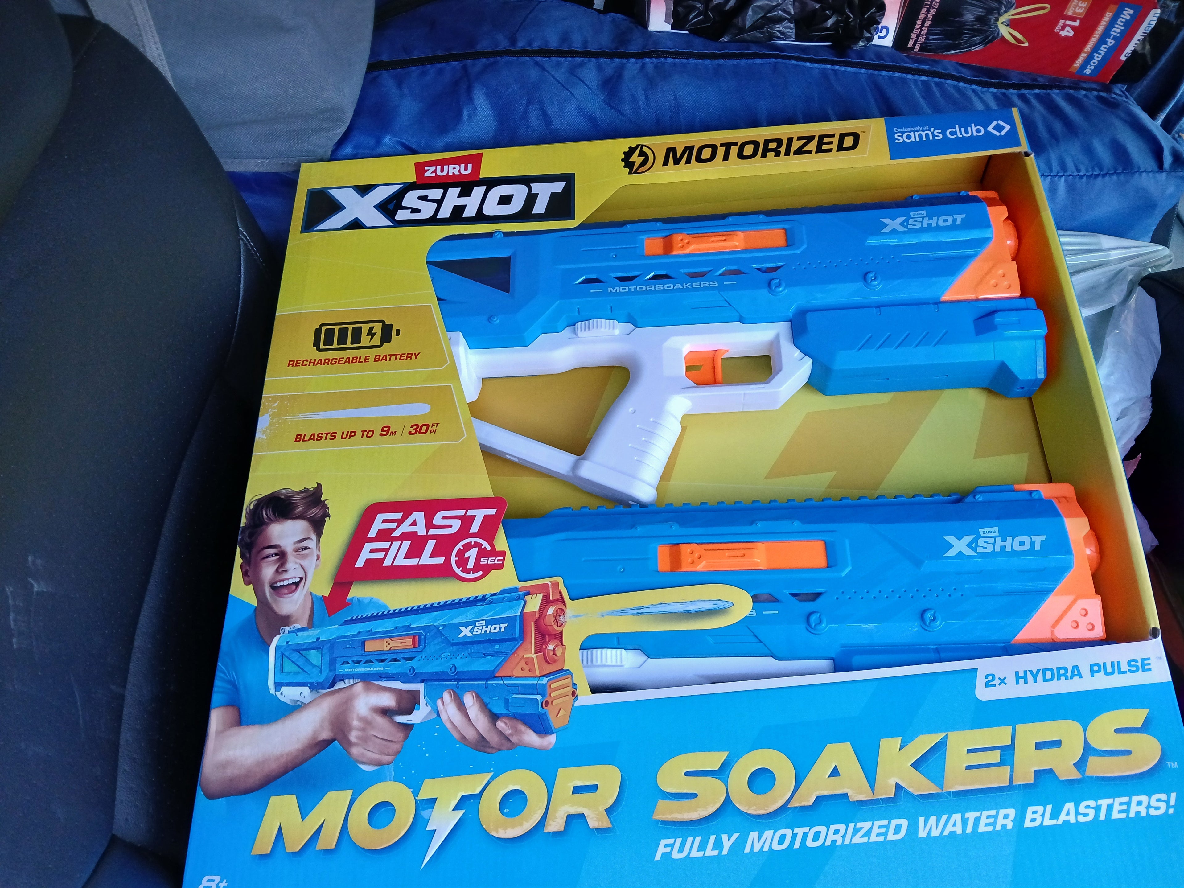 ZURU X Shot motorized motor Soaker fully motorized water gun 2 Pack