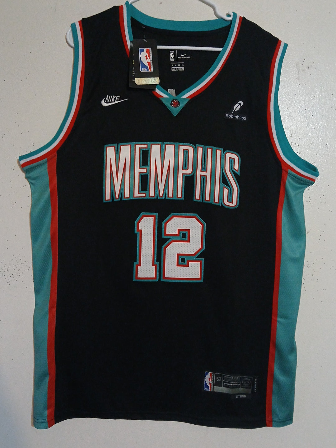 Nike Ja Morant Memphis Grizzlies Authentic Jersey Size XL