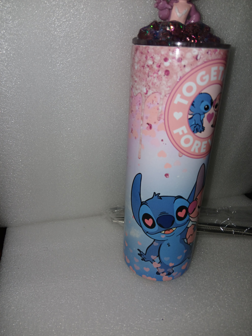 Angel Off Of Stitch 20 OZ Custom Tumbler