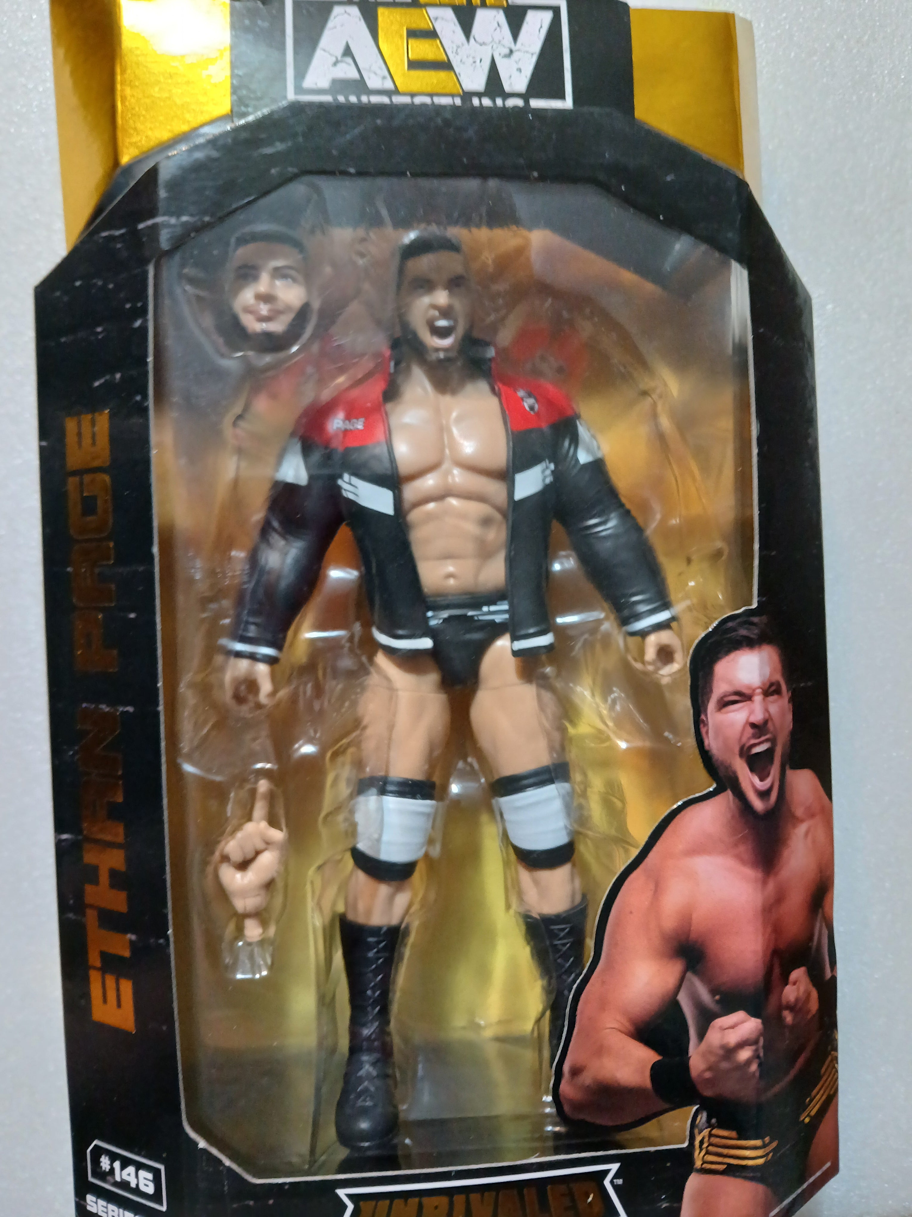 AEW Jazwares Ethan Page Unrivaled Collection Series 15 action figure