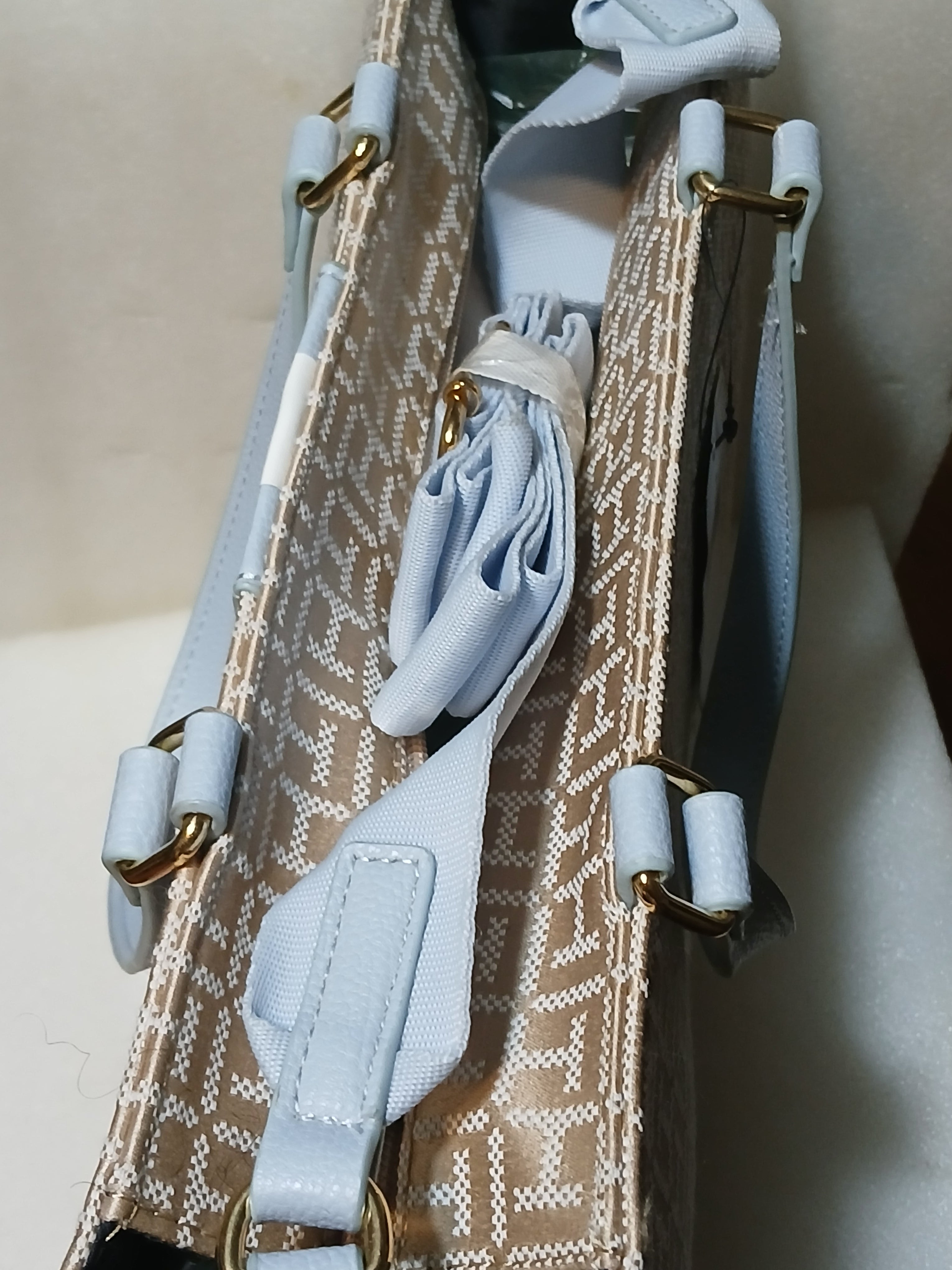 Tommy Hilfiger women's tote bag large Baby blue