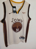 Nike Golden State Warriors Stephen Curry City Edition jersey size large