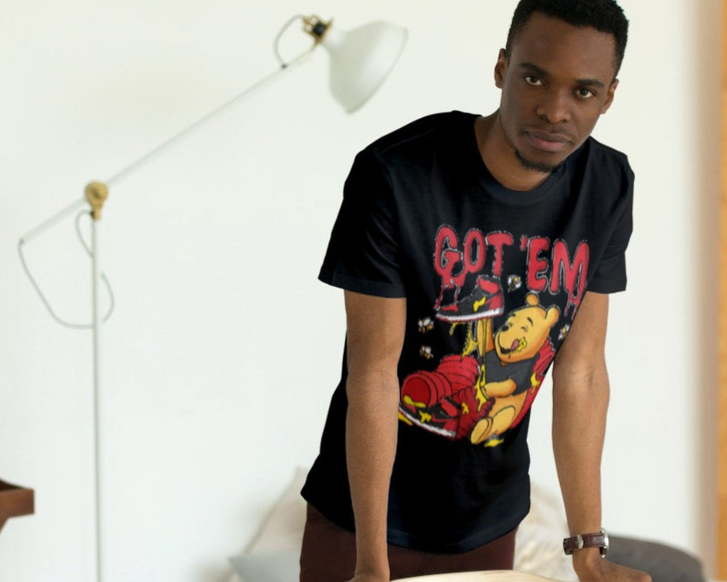 Winnie The Pooh Got Em T-shirt Made by Lowe's Custom Designs