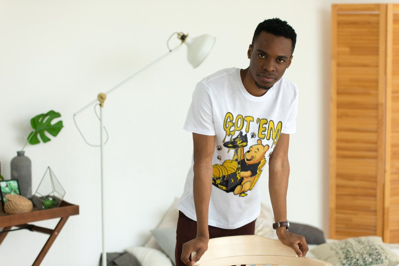 Winnie The Pooh Got Em T-shirt Made by Lowe's Custom Designs